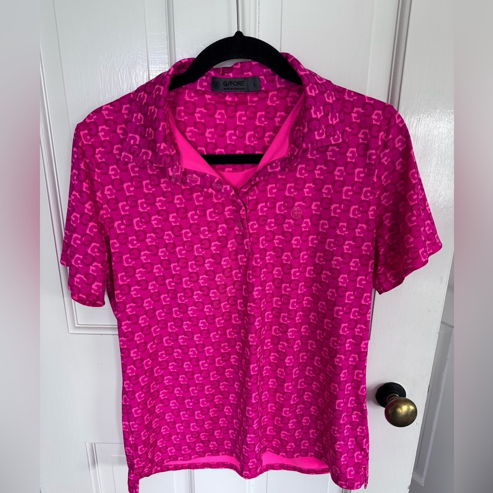 G/Fore women’s pink shirt, size L